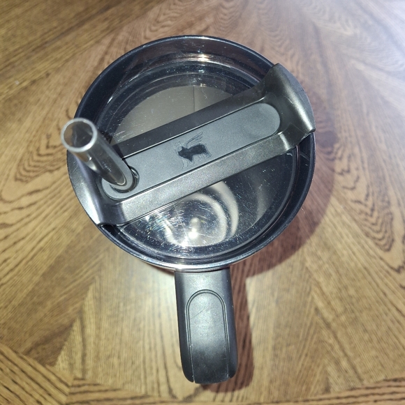 40oz Stanley Tumbler- Neon Pink & Black - Picture 7 of 9